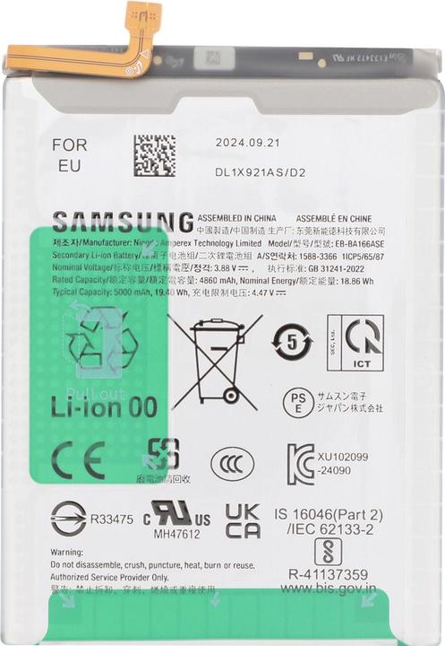 Produktbild Samsung Original Akku Galaxy A26 5000mAh EB-BA266ABY