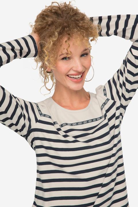 Actual product image Laurasøn Breton Stripe Long Sleeve Tee (XL)