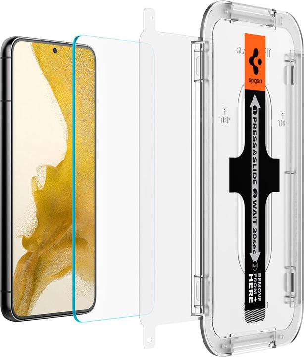 Produktbild Spigen Gehärtetes Glas Glas.Tr Ez Fit 2er-Pack Galaxy S22+ Plus (1 Stück, Samsung Galaxy S21)