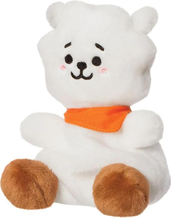 Line Friends BT21 - Maschera Pluszowa 13 cm RJ Palm Pals (13 cm)