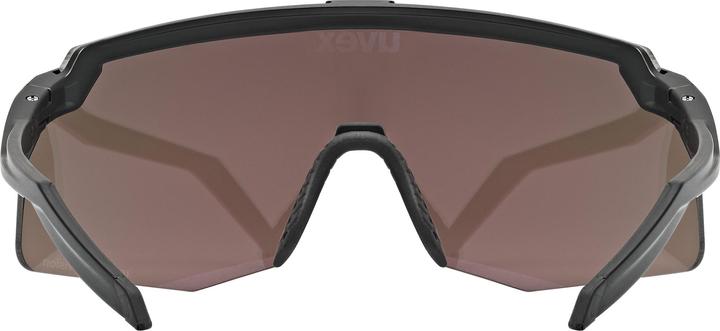 Actual product image Uvex pace stage S CV (black matt (pink), colourvision mirror pink)