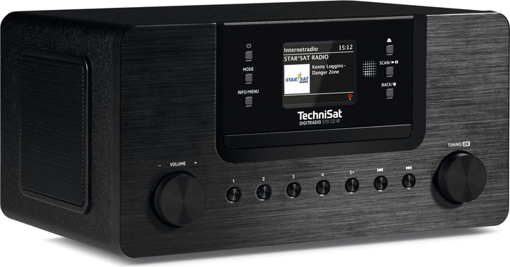 Immagine prodotto TechniSat DigitRadio 570 CD IR (DAB, Web radio, VHF, Bluetooth, WiFi)