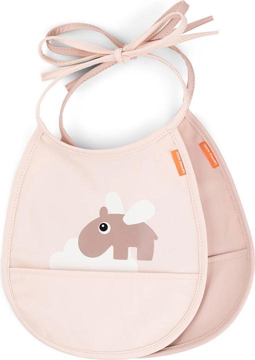 Produktbild Done by Deer Taschenlätzchen Mini Happy Clouds 2er Pack rosa