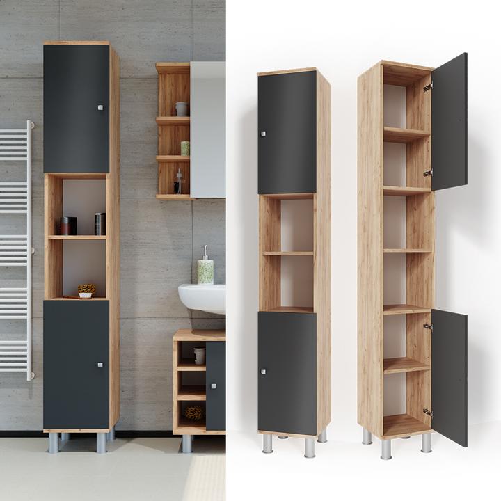 Actual product image Vicco Fynn (30 x 30 x 190 cm)