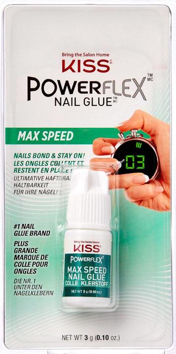 Actual product image KISS PowerFlex (Nail glue, Transparent)