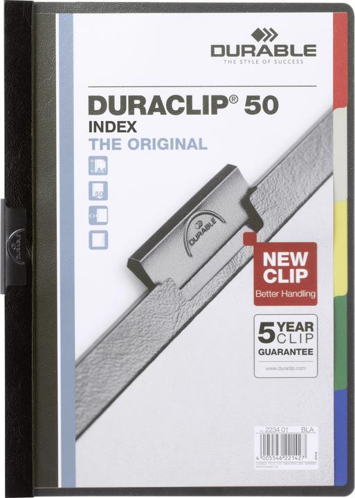 Image du produit Durable DURACLIP - Index A4 (A4, 1x)
