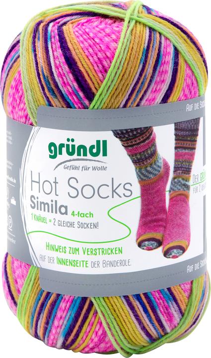 Actual product image Gründl Hot Socks "Simila", 4-fold, 100 g (400 m)