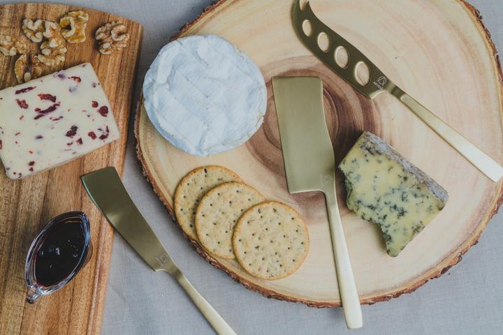Immagine prodotto Artesa Set di coltelli da formaggio Artesà, Set di tre, in confezione regalo
