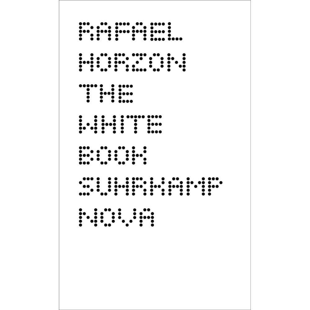 Suhrkamp The White Book (Rafael Horzon, Stefan Bronner, April von Stauffenberg, Englisch), Sonstige Literatur