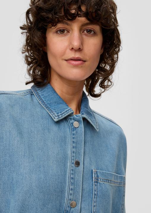Immagine prodotto s.Oliver Bluse Jeans-Overshirt im Loose Fit (S)