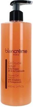 Produktbild Blancreme Blanc Crème Shower Gel for Men and Women XL 400ml Strawberry and Pomegranate Natural Shower Gel with (400 ml)