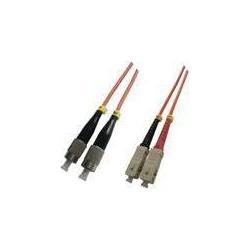 MicroConnect FC/UPC-SC/UPC 10m OM1 (10 m), Netzwerkkabel