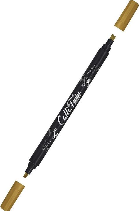 Produktbild Online Callibrush Pen TWIN 3mm 18602/6 Maple