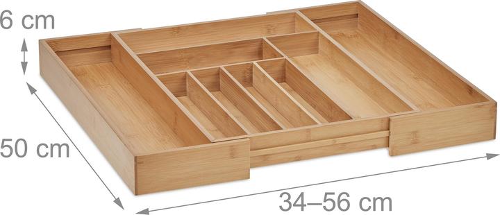 Relaxdays Cutlery tray