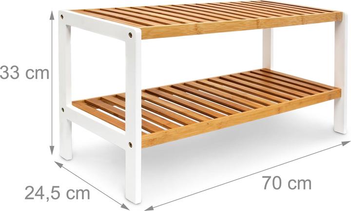 Produktbild Relaxdays Baylee (70 x 24.5 x 33 cm)