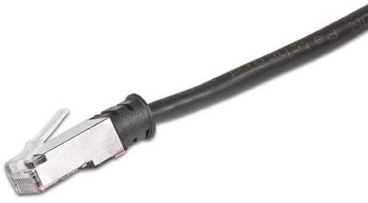 Actual product image Wirewin Outdoor patch cable: 1m, black (U/FTP, CAT5e, 1 m)