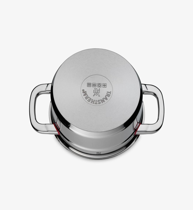 Produktbild WMF Fleischtopf PREMIUM ONE silberfarben (24 cm, Kochtopf, Edelstahl)