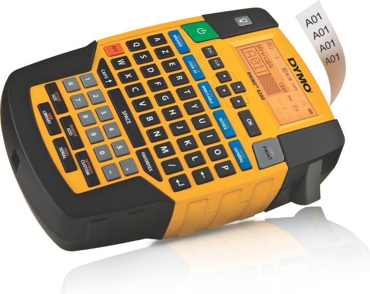 Actual product image Dymo Rhino 4200 Azerty 19mm PB1 FR/BE (180 dpi)
