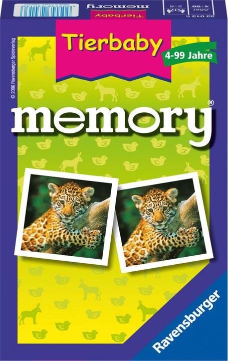 Ravensburger Animal Baby Memory (German, 2 - 8 Players)