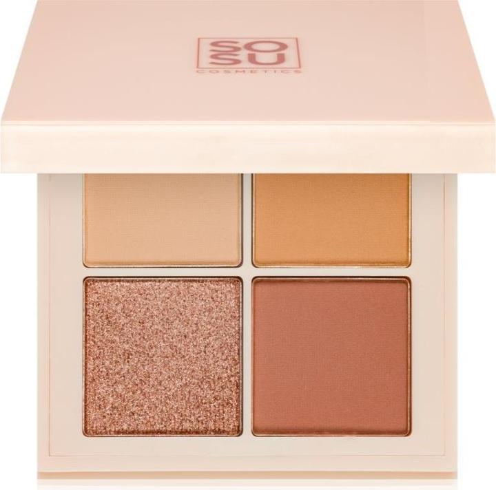 Actual product image Sosu Cosmetics - Eyeshadow palette Nude (Eyeshadow Quad) 4.8 g (Nude)