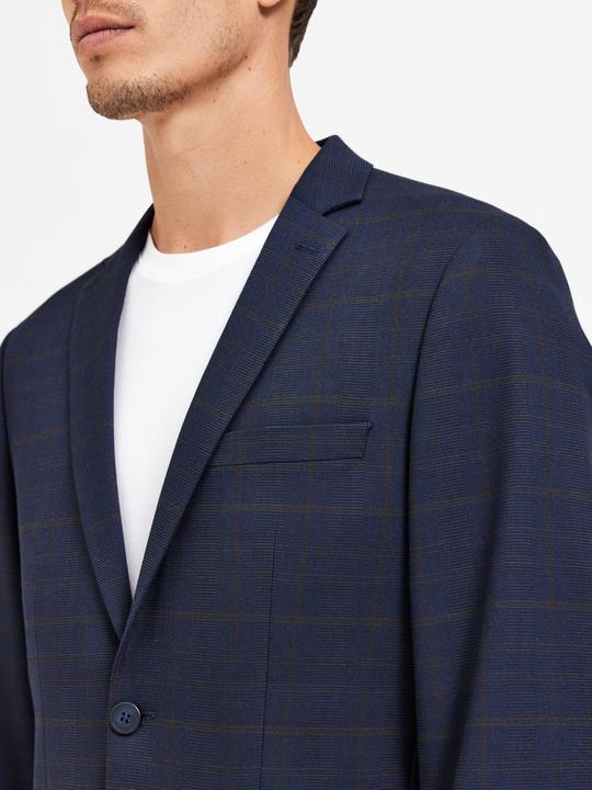 Actual product image Selected Plaid blazer (48)