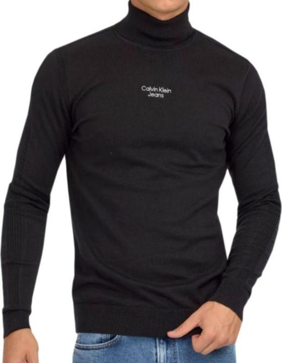 Produktbild Calvin Klein Jeans Stacked Logo Roll Neck Sweater (XS)