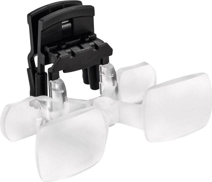 Eschenbach 162461 maxDETAIL clip Lupenbrille mit Clip Vergroesserungsfaktor 2 x