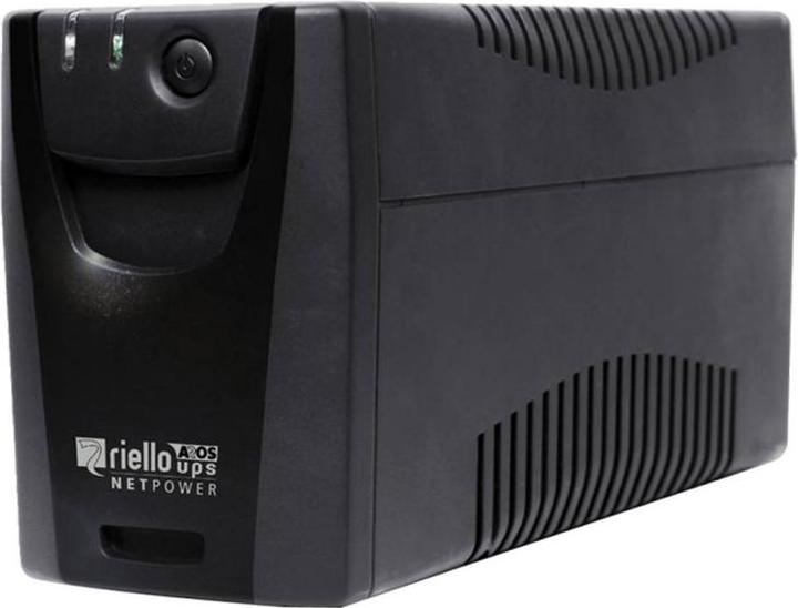 Actual product image Riello Sai Netpower 800 Shucko USB (800 VA, 360 W, Line-interactive UPS)