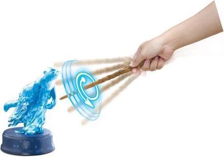 Actual product image Spin Master Wizarding World Harry Potter - Hermione Granger Interactive Wand with Patronus Figure