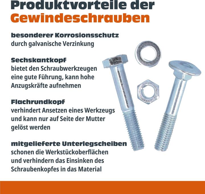 Image du produit Helpmate Gewindeschrauben-Set (480 Vis par pièce)