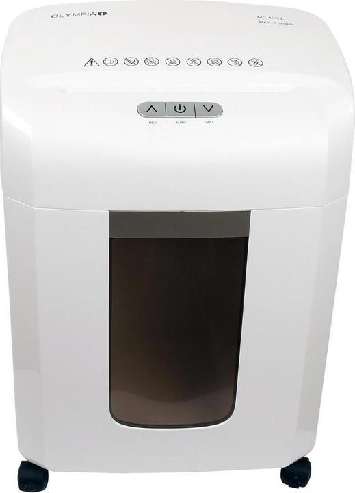 Produktbild Olympia Aktenvernichter MC 408.2 weiss (Partikelschnitt)