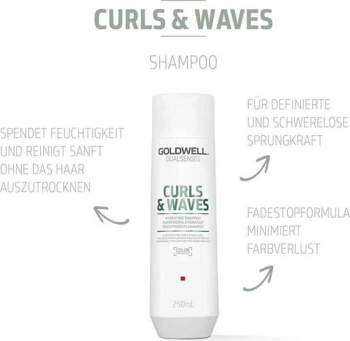 Image du produit Goldwell torsion bouclée (250 ml, Shampoing liquide)