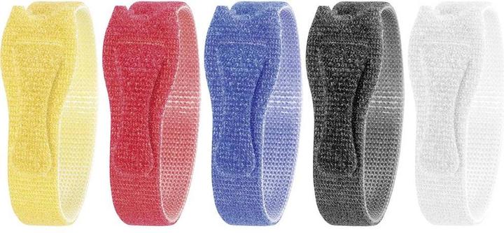 Actual product image Toolcraft Velcro cable tie ETK-1 (Velcro cable ties, 200 mm, 20 pcs.)