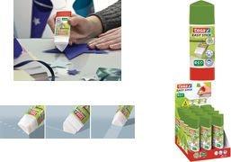 Actual product image tesa ecoLogo Easy Stick glue stick, 25 g, counter display