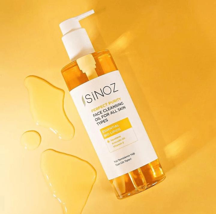 Immagine prodotto Sinoz Gesichtsreinigungsöl für alle Hauttypen 400ml (Olio detergente, 400 ml)