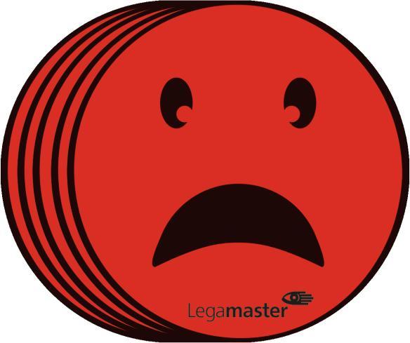 Actual product image Legamaster Emoticon magnets sad (5x)