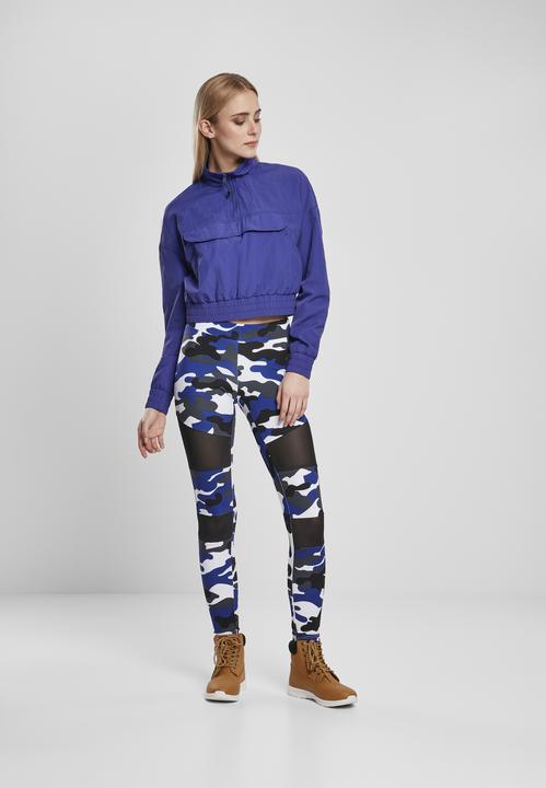Immagine prodotto Urban Classics Giacca da donna in nylon ritagliata e stropicciata (S)