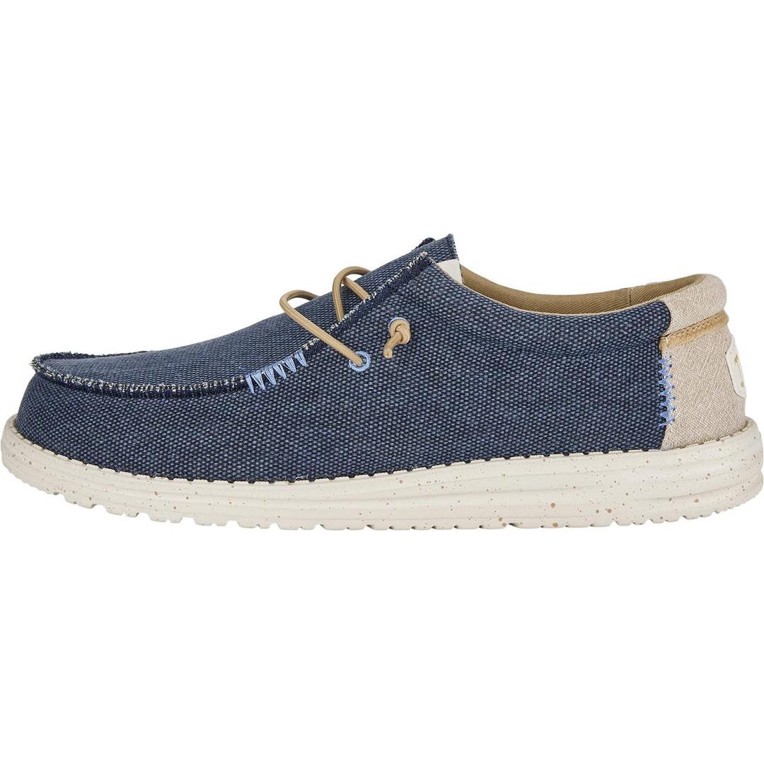 Hey Dude, Herren, Sneaker, Wally Coastline Jute, Blau, (48)