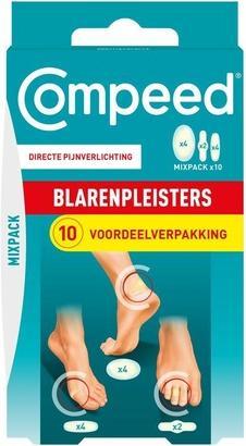 Compeed Mix 10 Hydrokolloidpflaster Fussbehandlung (10 x)