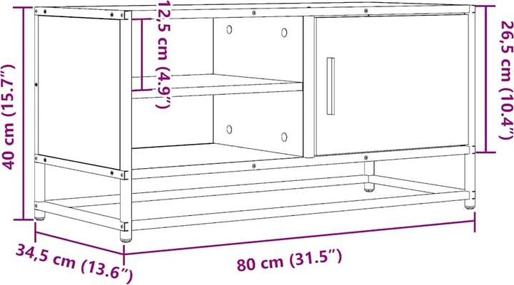 Produktbild vidaXL TV-Schrank