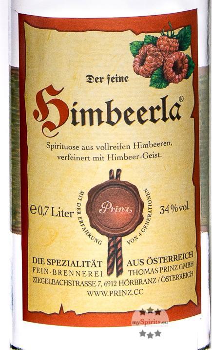 Produktbild Prinz Himbeerla 0,7l (1 x 70 cl)