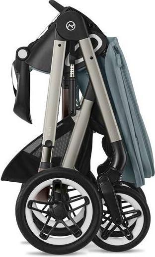 Actual product image Cybex TALOS S LUX TPE Stormy Blue | light blue