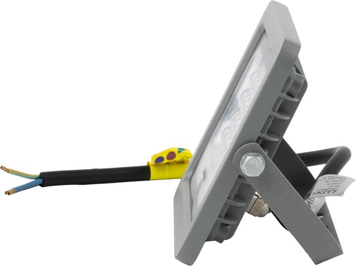 Produktbild Luxula LED-Fluter, EEK: F, 20W, 1800lm, 4000K, IP65, grau (1800 lm, IP65)