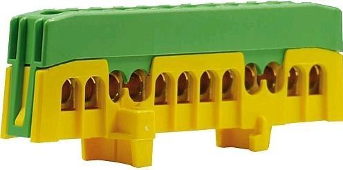 Produktbild Pollmann Sammelklemme PE12F2 grüngelb