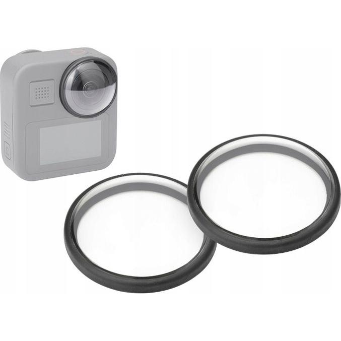 Puluz 2x Osłona Filtr Ochronny na Obiektyw do GoPro Max, Accessori action cam