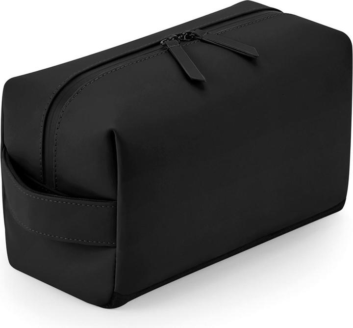 Actual product image Bagbase Matte PU Toiletry Bag