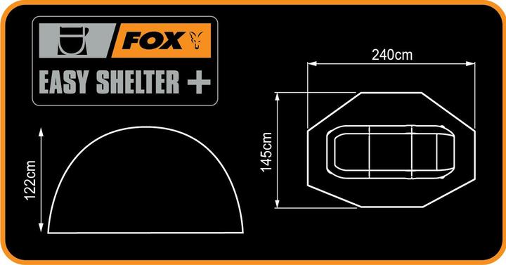 Produktbild Fox Einfaches Schutzzelt (3.80 kg)
