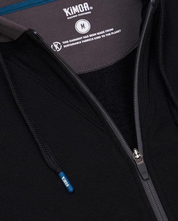 Actual product image Kimoa Patch Racing Hooded Sweatshirt (XL)