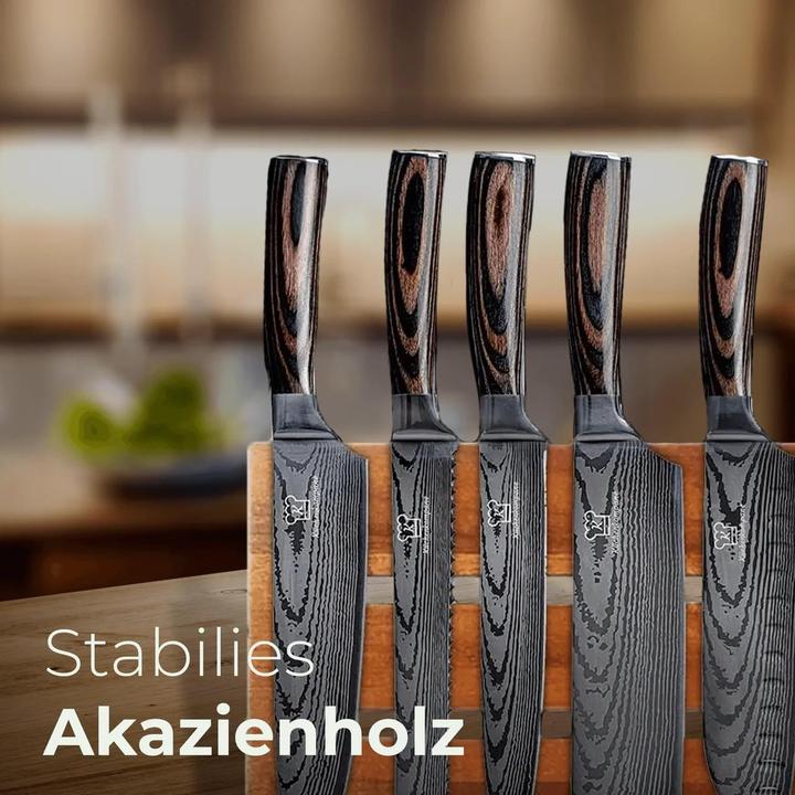 Produktbild Küchenkompane 8-teiliges Küchenmesser Set