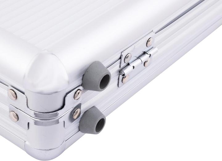 Produktbild Bicycle Poker-Set im Silberkoffer, Hohe Einsätze (2 - 8 Spieler)